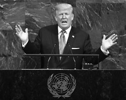 Речь Трампа в ООН следует рассмотреть целиком, а не отрывками (фото:Li Muzi/Xinhua/ZUMA/Global Look Press)
