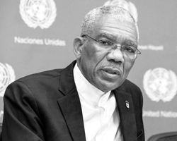 Президент Гайаны Дэвид Артур Грейнджер (фото: Albin Lohr-Jones/ZUMA/Global Look Press)