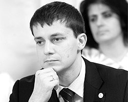 Лидер «России молодой» Максим Мищенко (Фото: ИТАР-ТАСС)