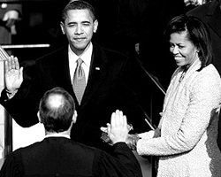 Барак Обама принял присягу и стал 44-м президентом США (Фото: Reuters)