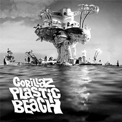 Обложка альбома Gorillaz «Plastic Beach»