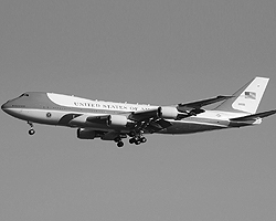 Boeing VC-25A (747-2G4B) президента Обамы. Нажмите, чтобы увеличить (фото:airlines.net)