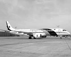 На Embraer 190 VC-2 летает бразильское руководство. Нажмите, чтобы увеличить (фото:airlines.net)