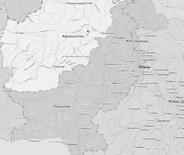 Город Лахор, в котором захватили заложников (нажмите, чтобы увеличить)