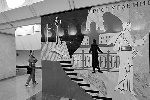 Вестибюль станции «Достоевская» украшают изготовленные из флорентийской мозаики иллюстрации к романам «Преступление и наказание», «Идиот», «Братья Карамазовы» и «Бесы» Вестибюль станции «Достоевская» украшают изготовленные из флорентийской мозаики иллюстрации к романам «Преступление и наказание», «Идиот», «Братья Карамазовы» и «Бесы»