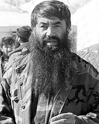 Мирзо  Зиёев в годы гражданской войны в Таджикистане возглавлял отряды  вооруженной исламской оппозиции (фото: ИТАР-ТАСС)