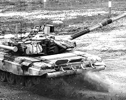 Танки Т-90 поставляются на экспорт, в частности, в Индию(Фото: battle-tank.by.ru)