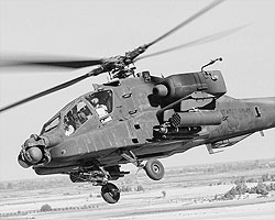 Американский вертолет «Апач», победивший в тендере на поставку 22 боевых вертолетов вооруженным силам Индии (фото: Tech. Sgt. Andy Dunaway/wikipedia.org)