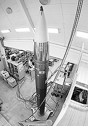Экспериментальная ракета Texus (фото: Thilo Kranz/DLR)