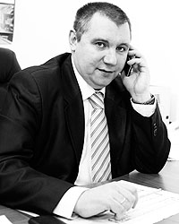 Начальник отдела пассажирских вагонов «Трансмашхолдинга» Владислав Миронов (фото: Владислав Багно)