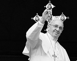 Папу «из наших» воспел еще Высоцкий, но тот папа был «нашим» лишь в том смысле, что «из славян», тогда как Франциска оценило бы по достоинству даже брежневское политбюро (фото: EPA/ИТАР-ТАСС)