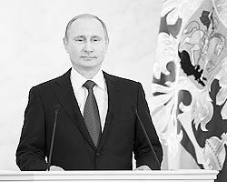 Путин практически всегда угадывает и удовлетворяет пожелания большей части населения (фото: Reuters)