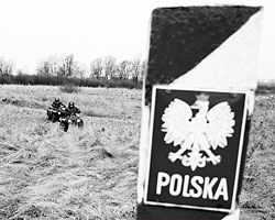 Наиболее безболезненным является украинско-польский участок границы (Фото: Peter Andrews/Reuters)