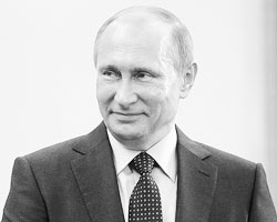 В период, когда мир в целом испытывает нехватку лидеров, Путин является абсолютно первым (фото: Михаил Метцель/ТАСС)