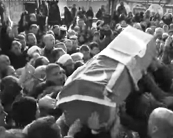 Похороны Ибрагима Кучука (фото: кадр из видео Haberler.com)