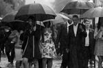 Дождь не нарушил планы Барака Обамы: вместе с семьей он совершил экскурсию по улицам Старой Гаваны  (фото: Carlos Barria/Reuters)