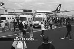 Угроза террористической опасности сохраняется – уже после двух взрывов в аэропорту Брюсселя полицейские обнаружили там третью бомбу  (фото: кадр из выложенного в сети видео)