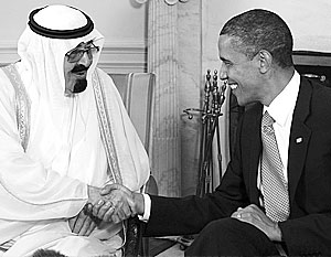 Саудовскую Аравию и Соединенные Штаты объединяют очень тесные интересы в нефтяном бизнесе