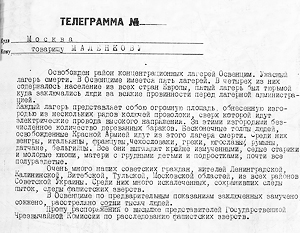 70 лет назад Красная армия освободила узников Освенцима 