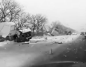 На трассе Р404 Тюмень – Ханты-Мансийск произошла трагедия