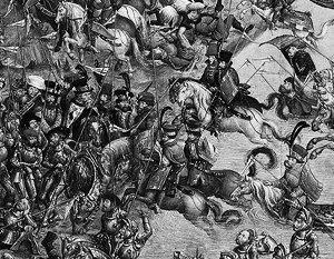 В битве под Оршей 1514 года армия Великого княжества Литовского одержала тактическую победу над войсками <a href=