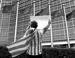 Европейский союз пока что делает вид, что не замечает Каталонию