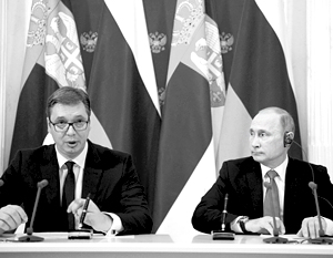 Сербия готова покупать у России оружие, но от установления стратегического партнерства уклоняется