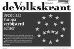 Газета de Volkskrant из Нидерландов печалится о судьбе Евросоюза после референдума о выходе из него Великобритании&#160;(фото: volkskrant.nl)