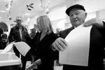 Бывший мэр Москвы Юрий Лужков с супругой Еленой Батуриной&#160;(фото: Sergei Karpukhin/Reuters)