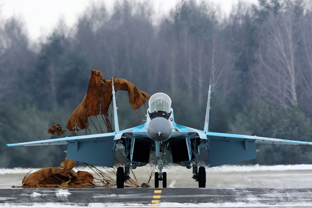 МиГ-35 – истребитель поколения 4++, представляет собой дальнейшее развитие боевых самолетов МиГ-29К/КУБ и МиГ-29М
