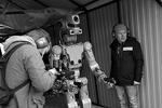 Работа над созданием робота Федора (тогда он назывался «Аватар») началась в 2014 году. Разработку курирует «Национальный центр развития технологий и базовых элементов робототехники»&#160;(фото: twitter.com/Rogozin)