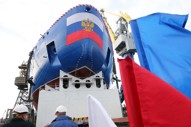 Первый серийный ледокол проекта 22220 «Сибирь» был заложен 26 мая 2015 года