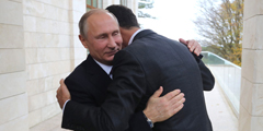 Владимир Путин провел в Сочи встречу с сирийским лидером Башаром Асадом. Переговоры продолжались около четырех часов. В ходе встречи президенты согласились, что военная операция близка к завершению и теперь следует перейти к политическому урегулированию. Президент Сирии также передал Путину благодарность сирийского народа