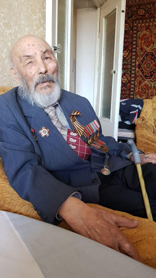 Георгий Тимофеевич Огнев, пехотинец, 93 года