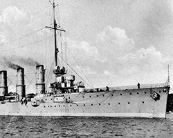 Крейсер «Магдебург» (фото: Bundesarchiv)