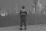 Обстановка с лесными пожарами в Якутии остается крайне напряженной. По поручению Путина МЧС дополнительно направит в Якутию два многоцелевых самолета-амфибии Бе-200ЧС, самолет Ил-76 и 200 спасателей  (фото: Иван Никифоров/ТАСС)