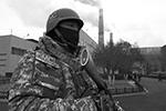 Отличительные знаки миротворческих сил – это шевроны с буквами МС&#160;(фото: Министерство обороны России/ТАСС)
