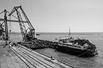 Пройдет совсем немного времени и порт заживет своей полноценной жизнью. Все, что разрушено, будет восстановлено, обещают в Донецке&#160;(фото: Владимир Гердо/ТАСС)