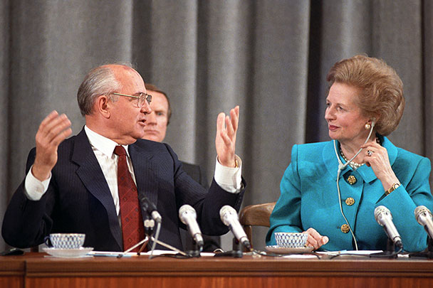 Премьер-министр Британии Маргарет Тэтчер считала Горбачева человеком, которому «можно доверять»