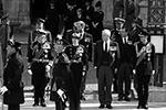 На похоронах присутствовали британский король Карл III, его сестра принцесса Анна, братья короля: принц Эндрю и принц Эдуард, Уильям – принц Уэльский, принц Гарри – герцог Сассекский и другие&#160;(фото: REUTERS/Alkis Konstantinidis)