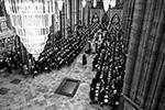Общий вид внутри Вестминстерского аббатства во время государственных похорон королевы Елизаветы II&#160;(фото: Gareth Cattermole/REUTERS)