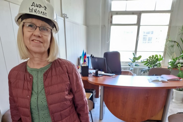 Елена Пудкова, директор Ижемской средней школы. Фото: Юрий Васильев/ВЗГЛЯД