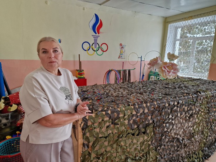 Людмила Платонова, детский сад №1, Бугуруслан, Оренбургская область. Фото: Юрий Васильев/ВЗГЛЯД