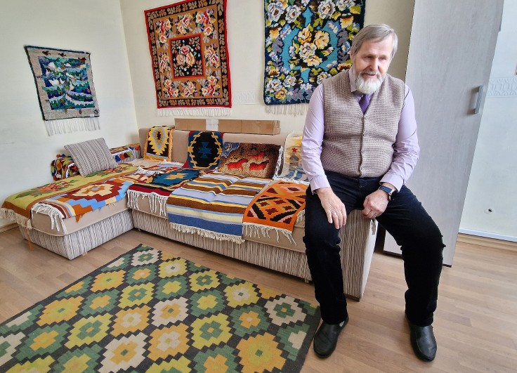 Директор Суджанского колледжа искусств Александр Фесенко. Фото: Юрий Васильев/ВЗГЛЯД