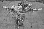 Международный авиационный комитет разложил фрагменты разбившегося лайнера в соответствии с их принадлежностью&#160;(фото: mak.ru)