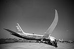 Компания Boeing собирается представить на обозрение публики первый образец своей новинки – Boeing-787 Dreamliner («Лайнер мечты» – прим. ВЗГЛЯД). При этом «Лайнер мечты» будет присутствовать на МАКС-2011 в качестве статического экспоната&#160;(фото: ИТАР-ТАСС)