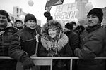 Участники митинга оппозиции «За честные выборы» на проспекте Сахарова&#160;(фото: ИТАР-ТАСС)