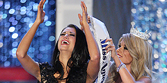 В Лас-Вегасе подвели итоги конкурса «Мисс Америка – 2012». Обладательницей этого титула стала 23-летняя провинциалка Лаура Кеппелер из штата Висконсин. Победительница получает не только корону, но и грант в 50 тысяч долларов на оплату обучения в одном из высших учебных заведений страны