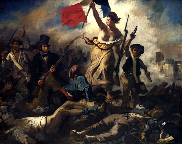 Свобода, ведущая народ, 1830