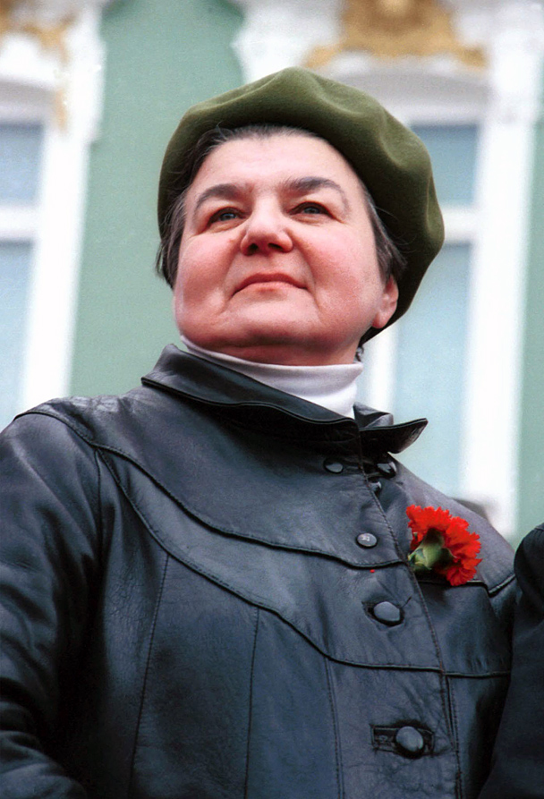 Бывший Генеральный секретарь ЦК Всесоюзной коммунистической партии большевиков Нина Александровна Андреева